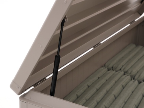 Skrzynia Ogrodowa Aluminiowa Mirador Premium V 662 L Grau Trwała i Wodoodporna