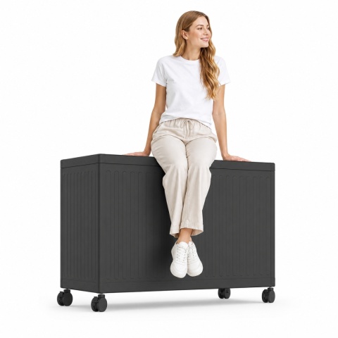 Skrzynia Ogrodowa Aluminiowa Mirador Premium V 549 L Trwała i Wodoodporna