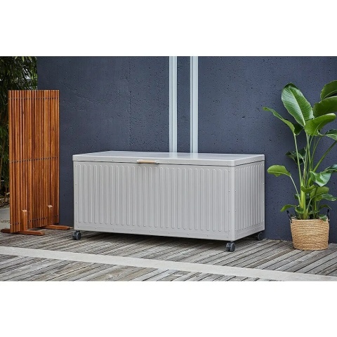 Skrzynia Ogrodowa Aluminiowa Mirador Premium V 829 L Grau Trwała i Wodoodporna