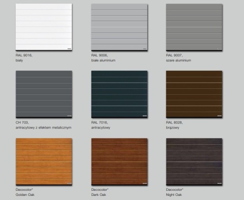 Garage Door 2315 × 1900 Hörmann RenoMatic Sectional – Various Colours