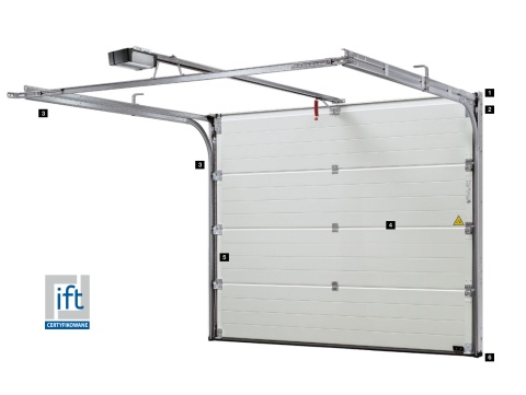 Garage Door 2315 × 1900 Hörmann RenoMatic Sectional – Various Colours
