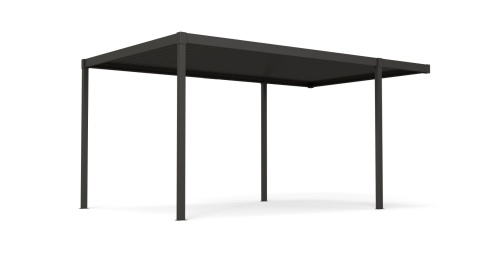 Carport Wiata Samochodowa MIRADOR Solid 80 - 3 x 5 m Antracyt Nordvic BESTSELLER