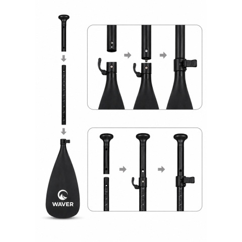 DESKA SUP 350CM POMPOWANA STAND UP PADDLE ZESTAW WIOSŁO SIEDZISKO AKCESORIA
