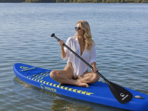 DESKA SUP 350CM POMPOWANA STAND UP PADDLE ZESTAW WIOSŁO SIEDZISKO AKCESORIA
