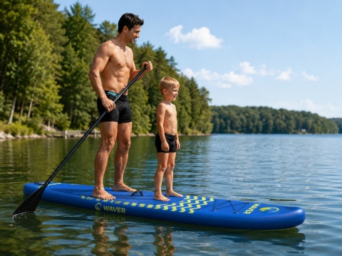 DESKA SUP 350CM POMPOWANA STAND UP PADDLE ZESTAW WIOSŁO SIEDZISKO AKCESORIA