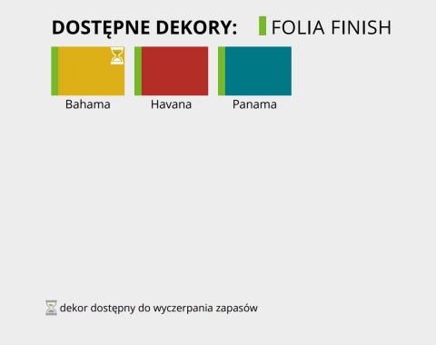 Drzwi RUMBA Bezprzylgowe Seria Coolors Ramowe | Voster | z Ościeżnica opcja