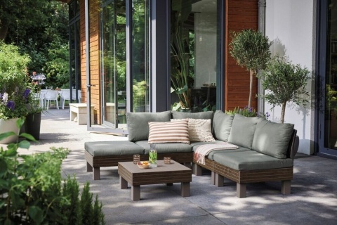 Modular Set of Garden Furniture Elements Signature