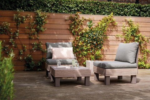 Modular Set of Garden Furniture Elements Signature