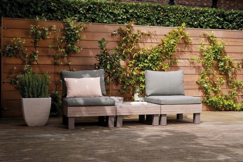 Modular Set of Garden Furniture Elements Signature
