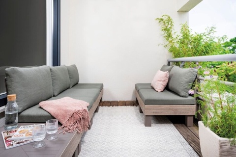 Modular Set of Garden Furniture Elements Signature