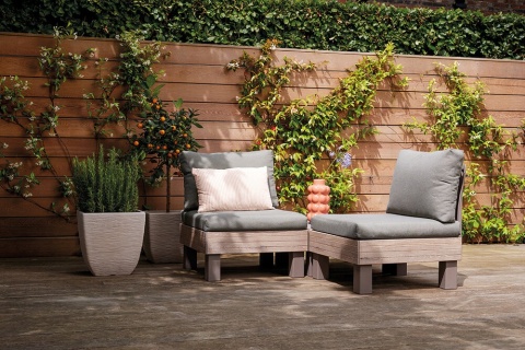 Modular Set of Garden Furniture Elements Signature