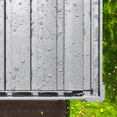 Pergola aluminiowa 3 x 3,6m wolnostojąca tarasowa MIRADOR Basic 88 Antracyt