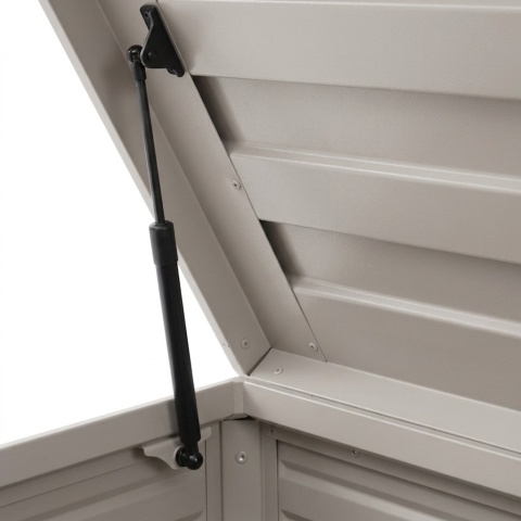 Skrzynia Ogrodowa Aluminiowa Mirador Premium H 1064 L Grau Trwała i Wodoodporna