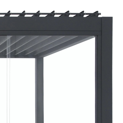 Szklane Drzwi Przesuwne 4m do pergoli Mirador Deluxe i Premium 111