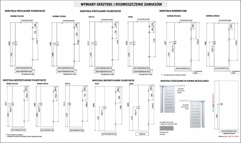 Drzwi Classic 10 Przylgowe H200 | Różne kolory | Ościeżnica opcja | Solidne | Ramowe