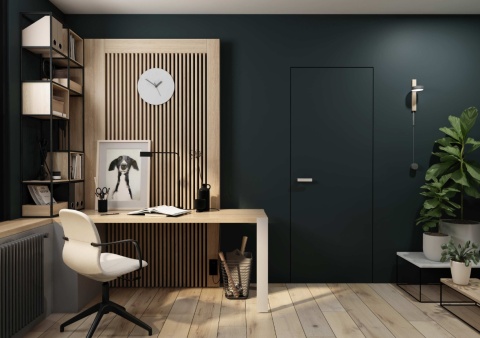 Drzwi Ukryte Sara Pro H240 z ośćieżnicą niewidoczną | Wysokość 240cm | Kolory