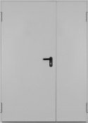 Drzwi Dwuskrzydłowe Przeciwpożarowe EI30 130 cm