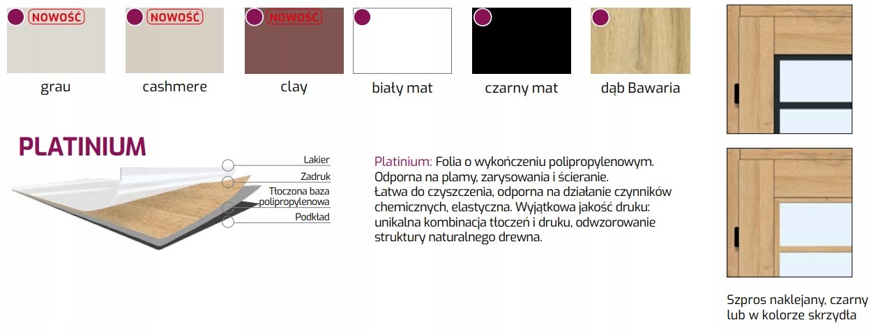 Drzwi Loftowe Piano Szpros Modele Kolory Marka Voster